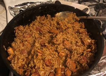 Easiest Way to Make Appetizing Cajun jambalaya sausage chicken
