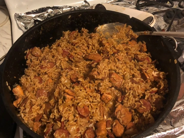 Easy Way Make Cajun jambalaya sausage /chicken the Delicious Makes you drool