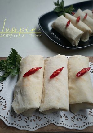 Foto resep Lumpia isi sayur dan tahu