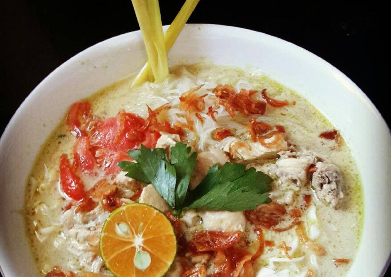 Soto ayam santan praktis