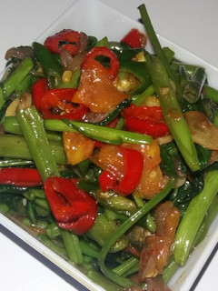 Foto resep 27. Tumis kangkung terasi