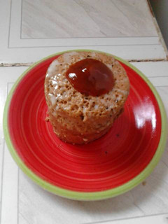 Una foto de Bizcochuelo a la taza de CHOCOLATE!!. En 3 minutos