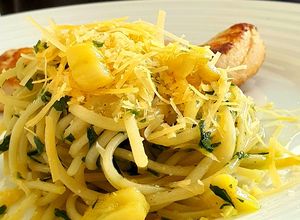 Una foto de Pasta Aglio e Olio