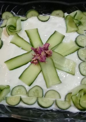 عکسی از دستور ماست و خیار