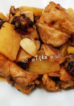 Foto resep 55. Ayam Jamur