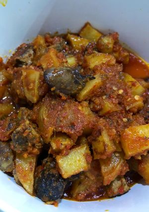 Foto resep Hati Ayam Kentang Balado
