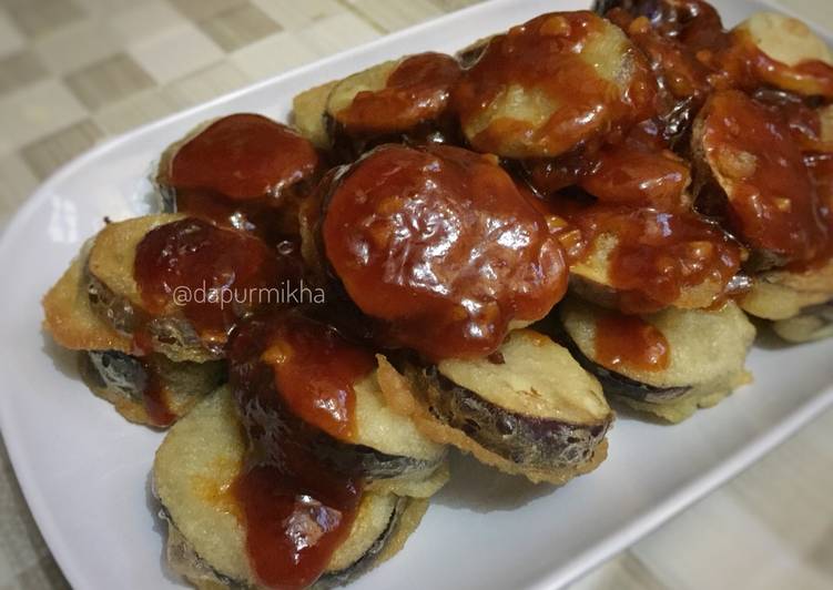 Terong Krispi Saus Thai