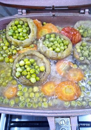 Une photo de Tajine cœurs d'artichaut et petit pois