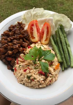 Foto resep (Eat Clean Menu) Pepes Tahu & Tempe Teriyaki