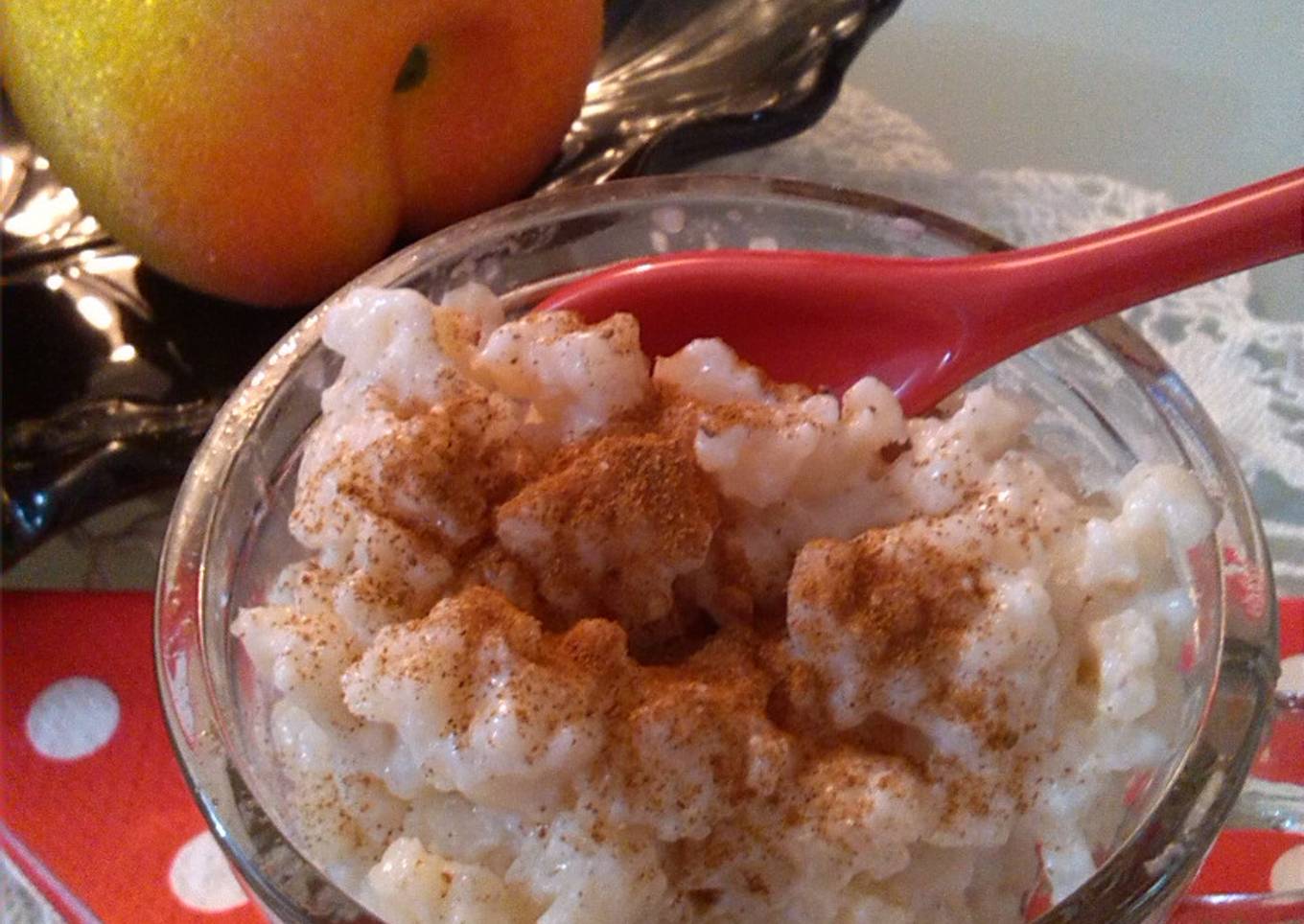 Arroz con leche cremoso