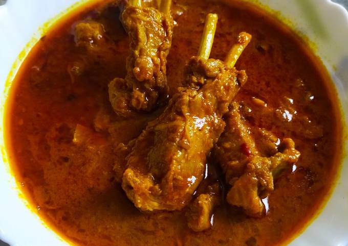 Mutton curry Traditional Bihari Style