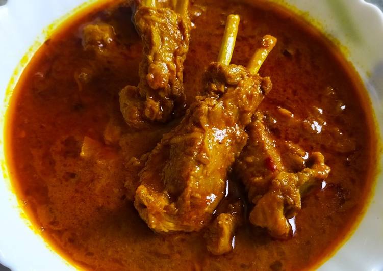 Award-winning Mutton curry Traditional Bihari Style