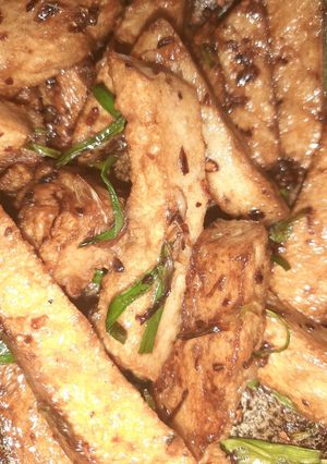Hình của món Chả cá rim nước tương.