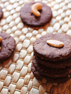 Una foto de Galletas de chocolate y cacahuete