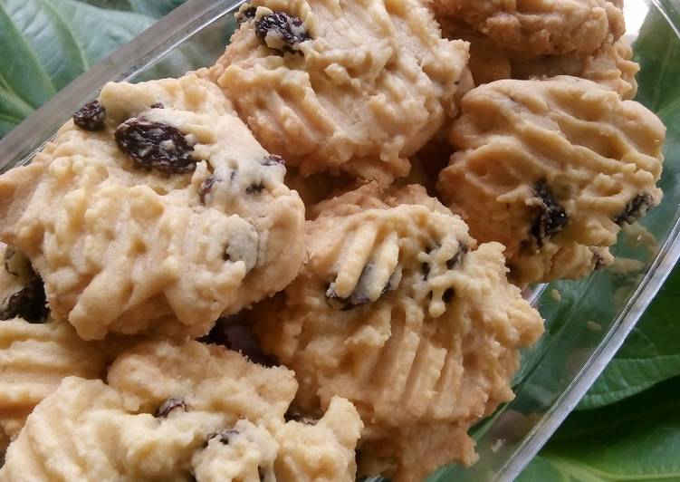 Resep Raisin cookies, simple bangett, Lezat Sekali