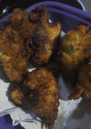 Una foto de Buñuelos de coliflor