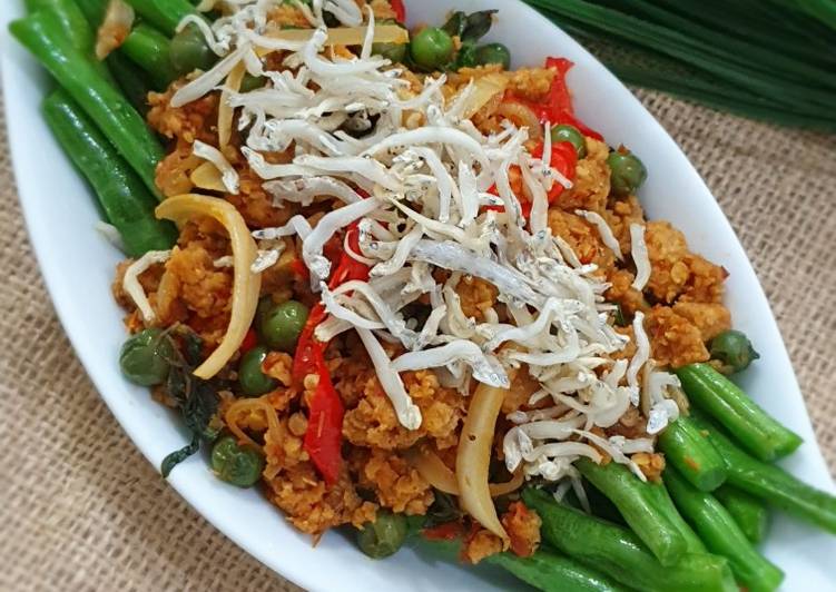 Langkah Mudah untuk Menyiapkan Tumis Buncis Berselimut Oncom yang Enak