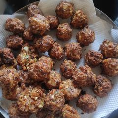 A picture of Veg Manchurian.