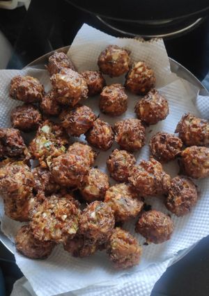 A picture of Veg Manchurian.