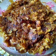 A picture of Cabbage tawa fry.