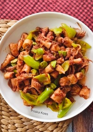 Foto resep Balado Cumi Asin Petai