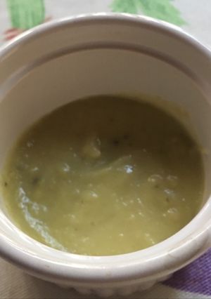 Una foto de Puré de apio