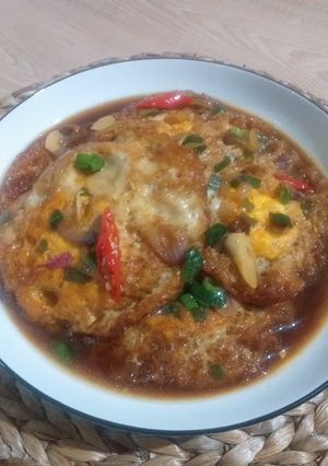 Foto resep Telor Ceplok Kuah Kecap