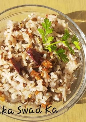 A picture of Urad dal khichdi.