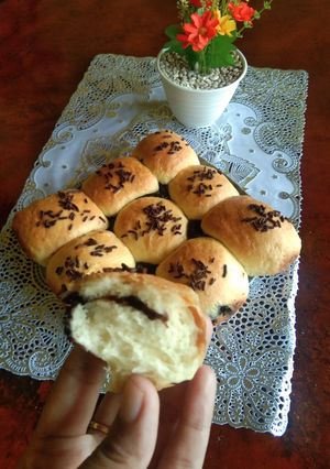Foto resep Roti Kasur isi Coklat