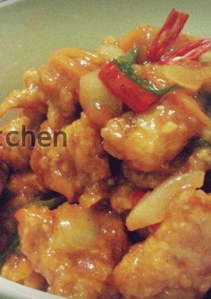 Foto resep Chicken Koloke (Fried Chicken in a Sweet n' Sour Sauce)