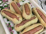 Una foto de pan de panchos sin grasa