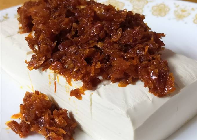 Tauhu Kukus Sambal Geragau