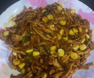 Siap Saji Ayam suir gurih pedas Lezat Mantap