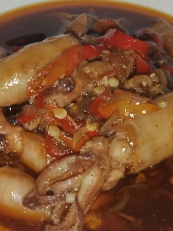 Cara Gampang Menyiapkan Resep  Cumi Asin Pedas Manis Simple yang Bikin Ngiler, Menggugah Selera