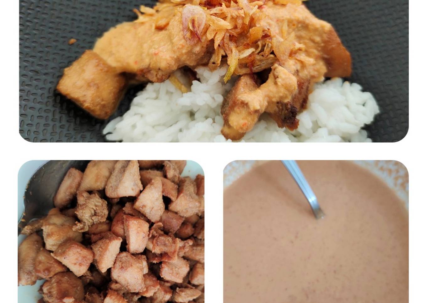 Ayam bumbu kacang