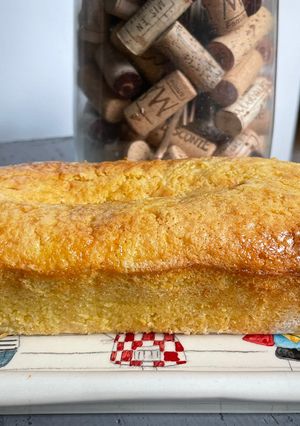 Une photo de Cake a la bergamote