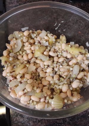 Foto principal de 🇧🇮"Guiso de alubias y plátano de Burundi" sin gluten vegano 🍲
