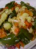 Verduras fritas