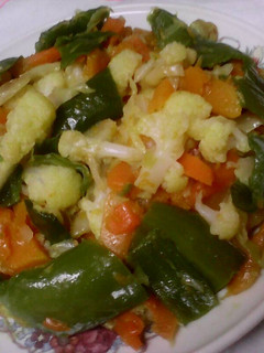 Una foto de Verduras fritas