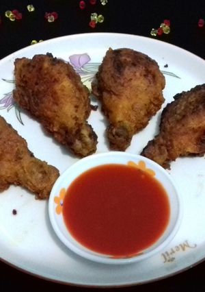 ফ্রাইড চিকেন রেসিপির প্রধান ছবি