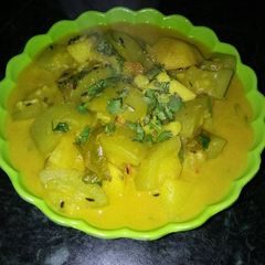 A picture of Lauki aloo ki sabji.