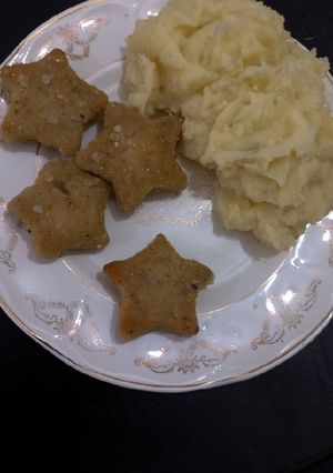 Una foto de Nuggets de no pollo