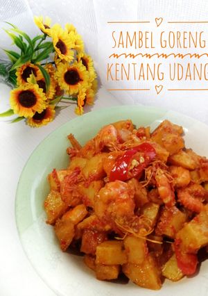 Foto resep Sambel Goreng Kentang Udang