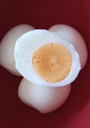 Una foto de Huevos duros