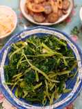 Cải kale xào tỏi