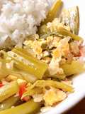 💚 Stir-Fried Pickled Mustard Greens with Eggs (Vegetarian)