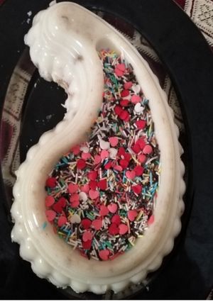 عکسی از دستور دسر کرم موز