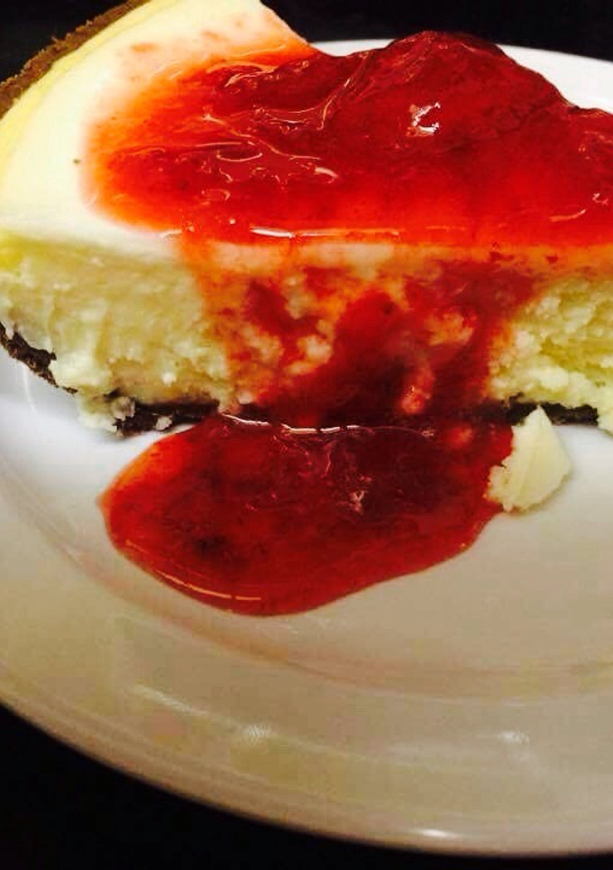 Una foto de Salsa de fresas para postres