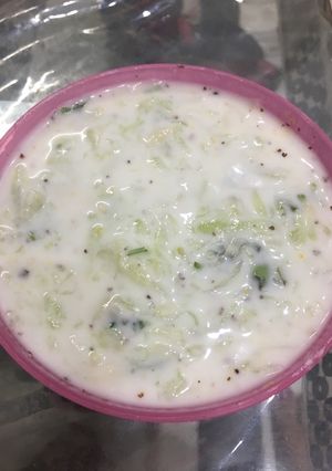 A picture of Kheera Ka Raita.