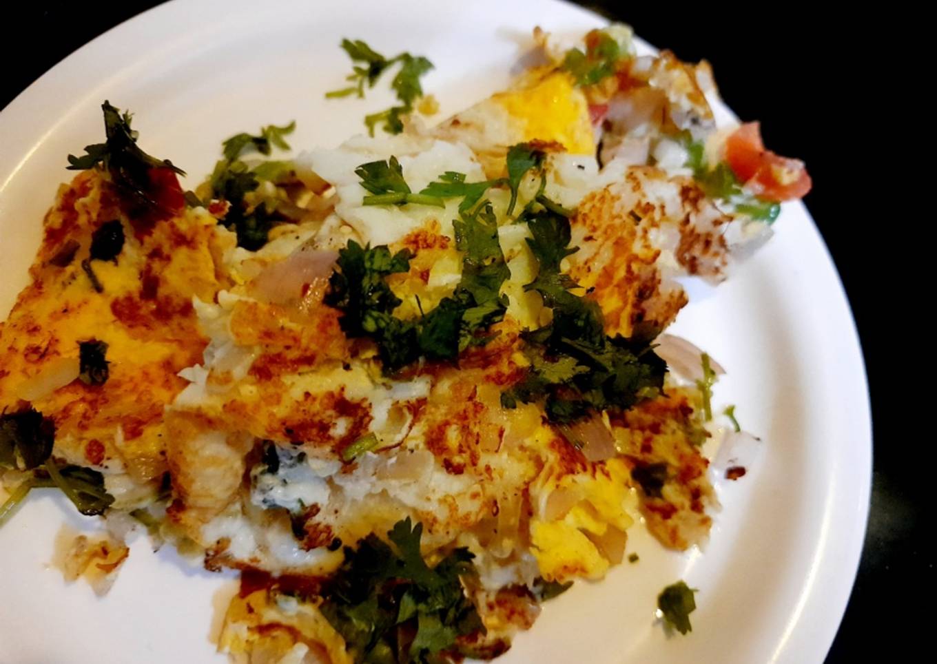 Cheese Egg Veggies Scrambled
